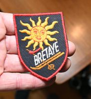 VINTAGE Badge BRETAYE nos ST. GALLER STICKEREI