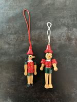 Lot de 2 figurines Pinocchio en Bois