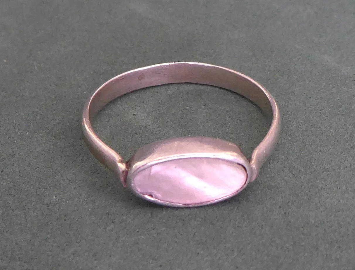 Anelli: Ring 925 Silber mit Perlmutter – Usato da Muri AG venduto da silvermouse007 3