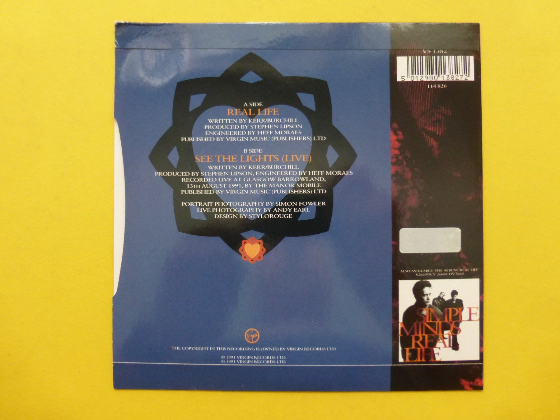 Dischi in vinile: Simple Minds – Real Life – Usato da Zürich venduto da Swiss57 1
