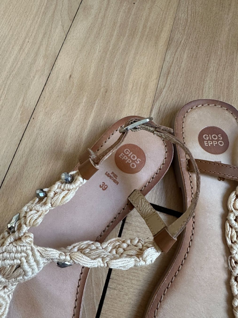 Chaussures femmes: GIOSEPPO - Leder Sandale braun 39 – D'occasion à Zürich par Diazaio 1