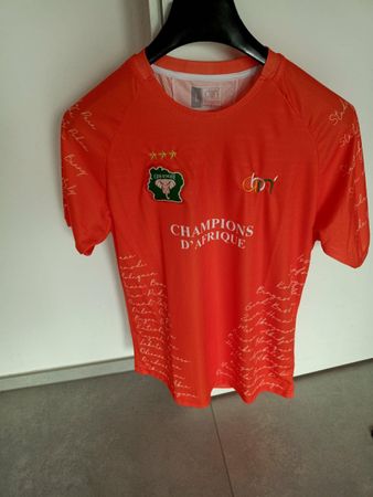 Fussball Trikot Cote d'Ivoire Grösse L Champions d'Afrique