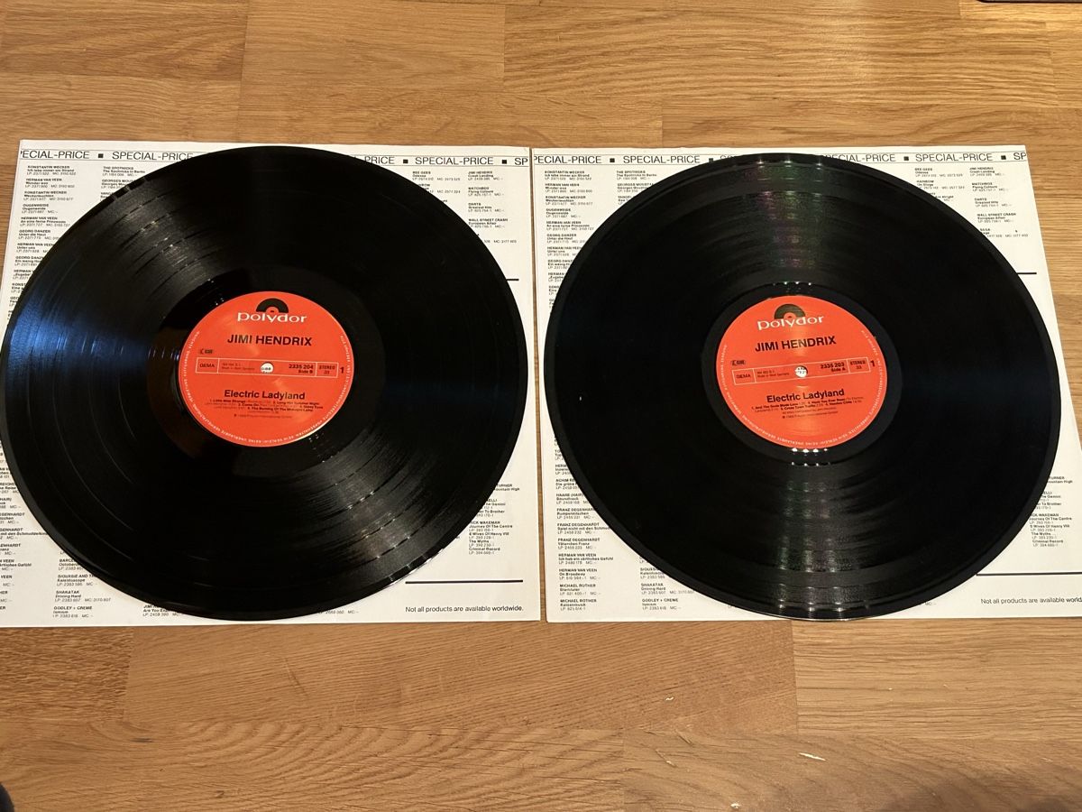 Dischi in vinile: Jimi Hendrix. 1980. Electric Ladyland – Usato da Faulensee venduto da Mizuno06 5