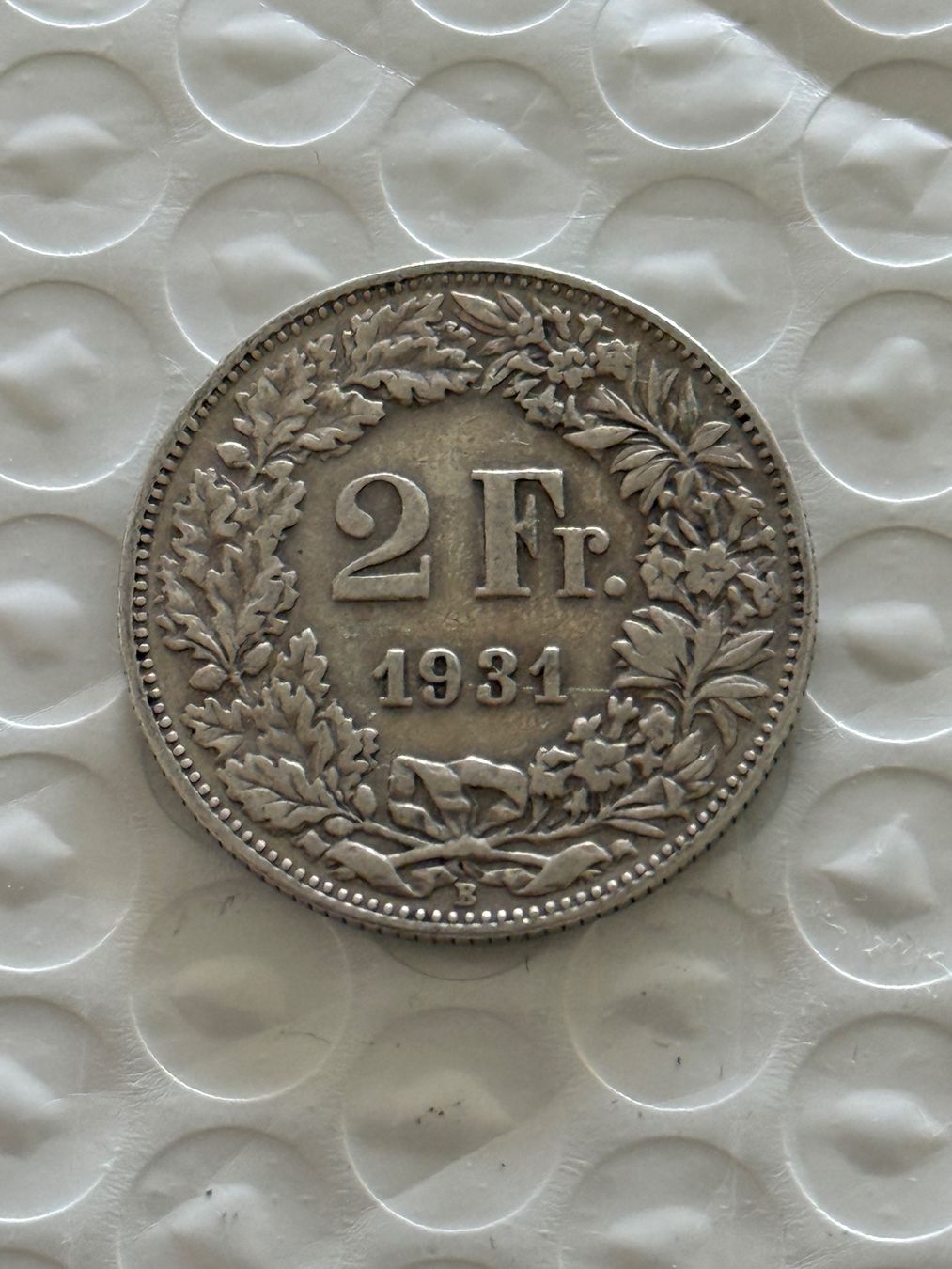 Tutti le monete: 2 Franken 1931  Rar – Usato da Wallisellen venduto da SWISS_SILVER1 1