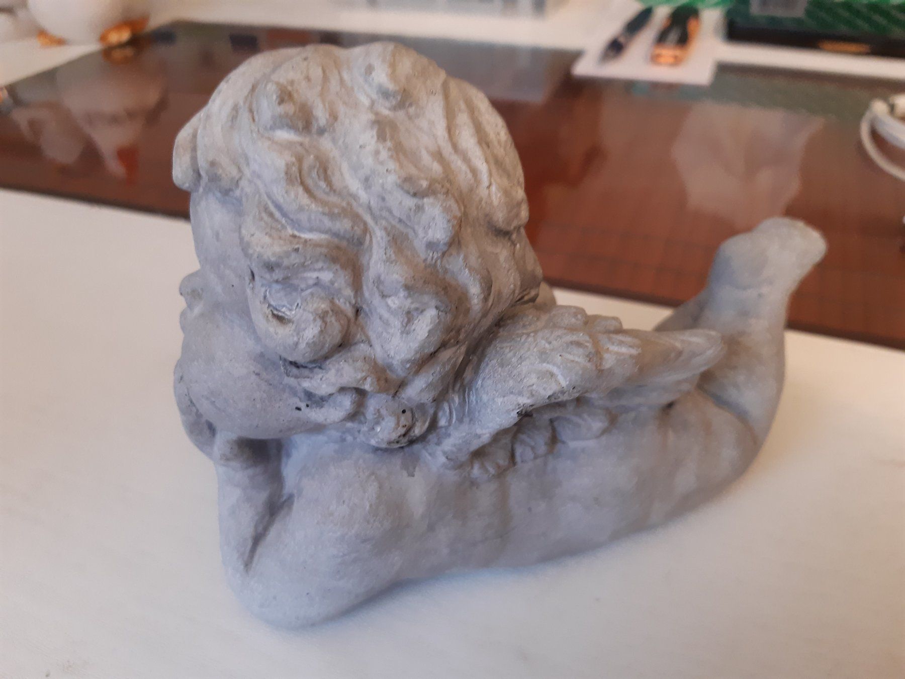 Figuren: Engel aus Beton – Gebraucht aus Domat-Ems von nugipuff 3