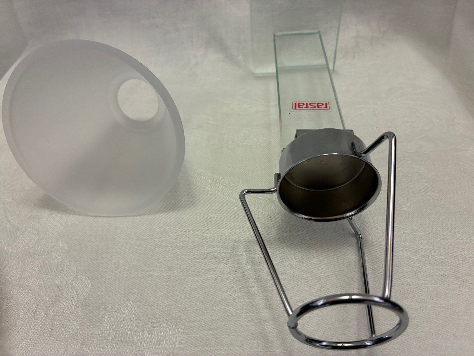 Portacandele: 2er Set: Orig. Rastal Glaslampe  NEU – Nuovo e nell'imballaggio originale da Sissach venduto da tu44 5