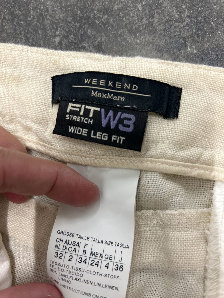 Max Mara Hosen: Max Mara Leinen Hosen beige – Gebraucht aus Bern von floorball_zoro 5