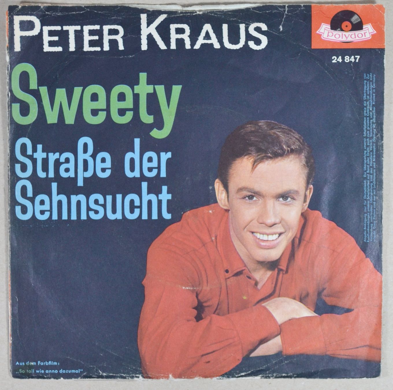 Schallplatten: Single: PETER KRAUS - Sweety – Gebraucht aus Frenkendorf von Yard-Sale-2000