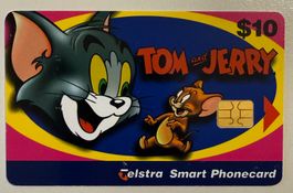 Telefonkarte Telstra Smart Phonecard Tom und Jerry Australia
