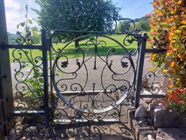 # SchmiedeisenGartenTor # muß in Tegerfelden abgeholt werden