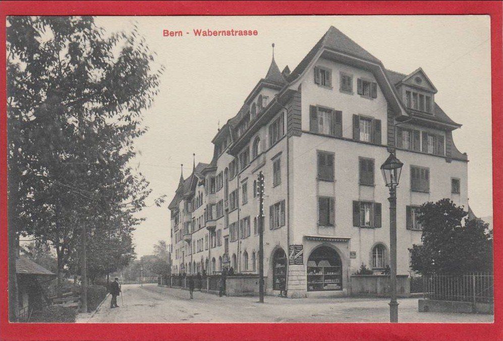 Cartoline postali: BERN WABERNSTRASSE – Usato da Grüningen venduto da Kartenlaube