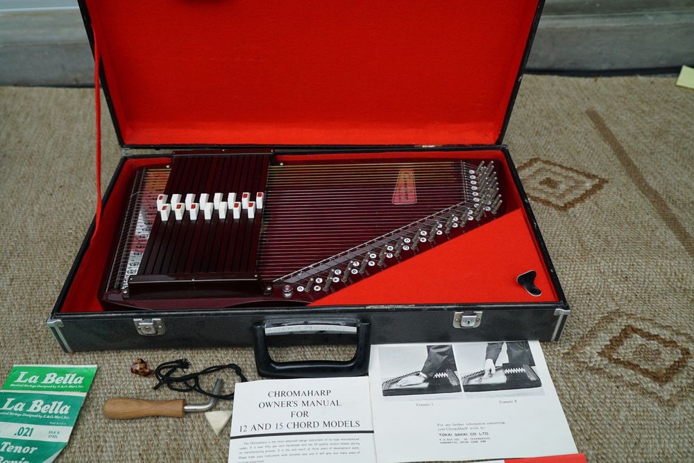Tokai Gakki Chromaharp (Autoharp) 60's Maroon Japan Kaufen auf Ricardo