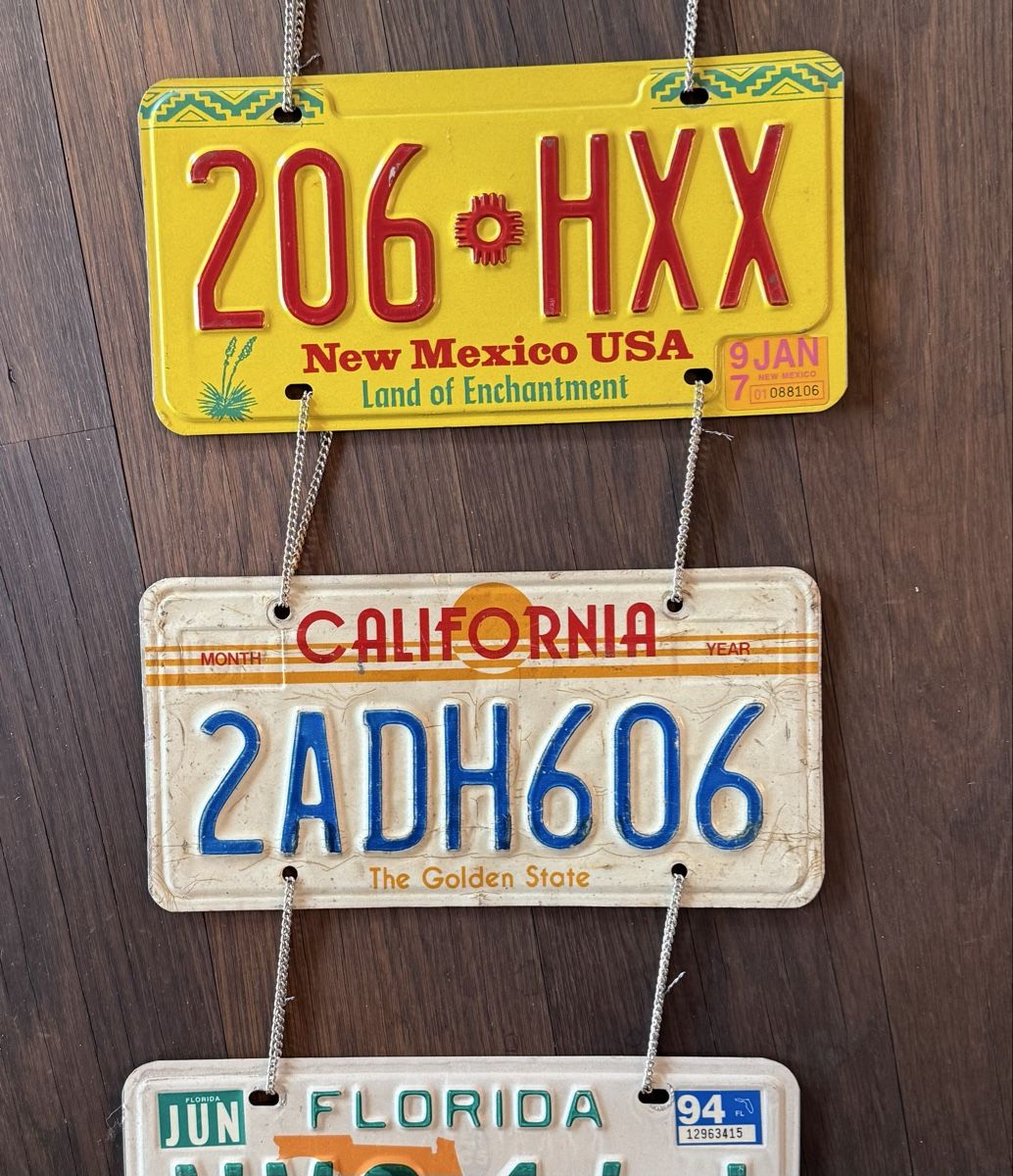 Insegne: 10 US Autonummern / Car Plates – Usato da Zürich venduto da XChange 3