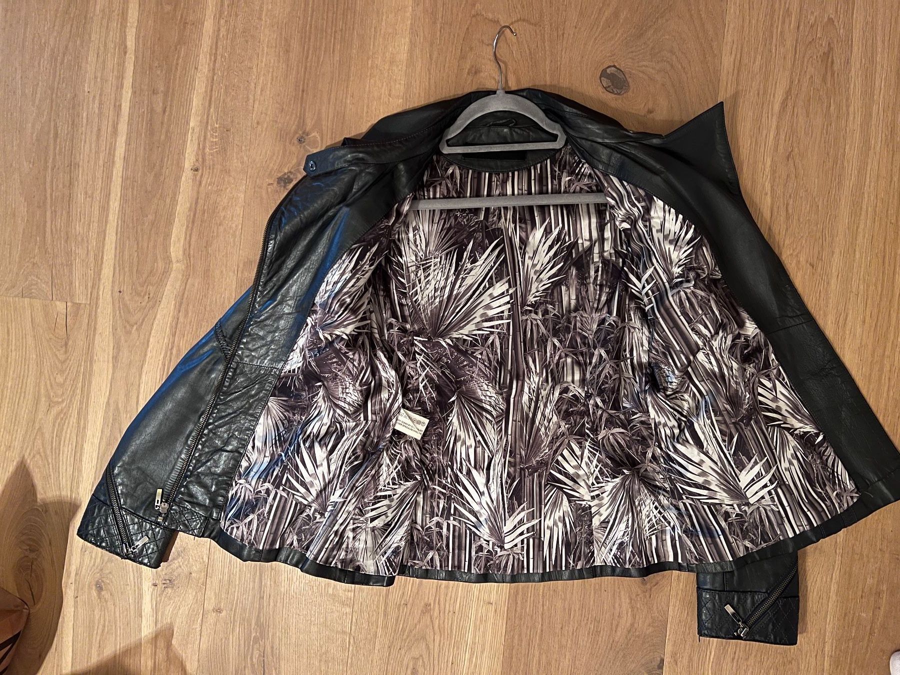 Giacche: Damen Echter Lederjacke, anthrazit, Gr L – Usato da Wallisellen venduto da kar_6vlq 5