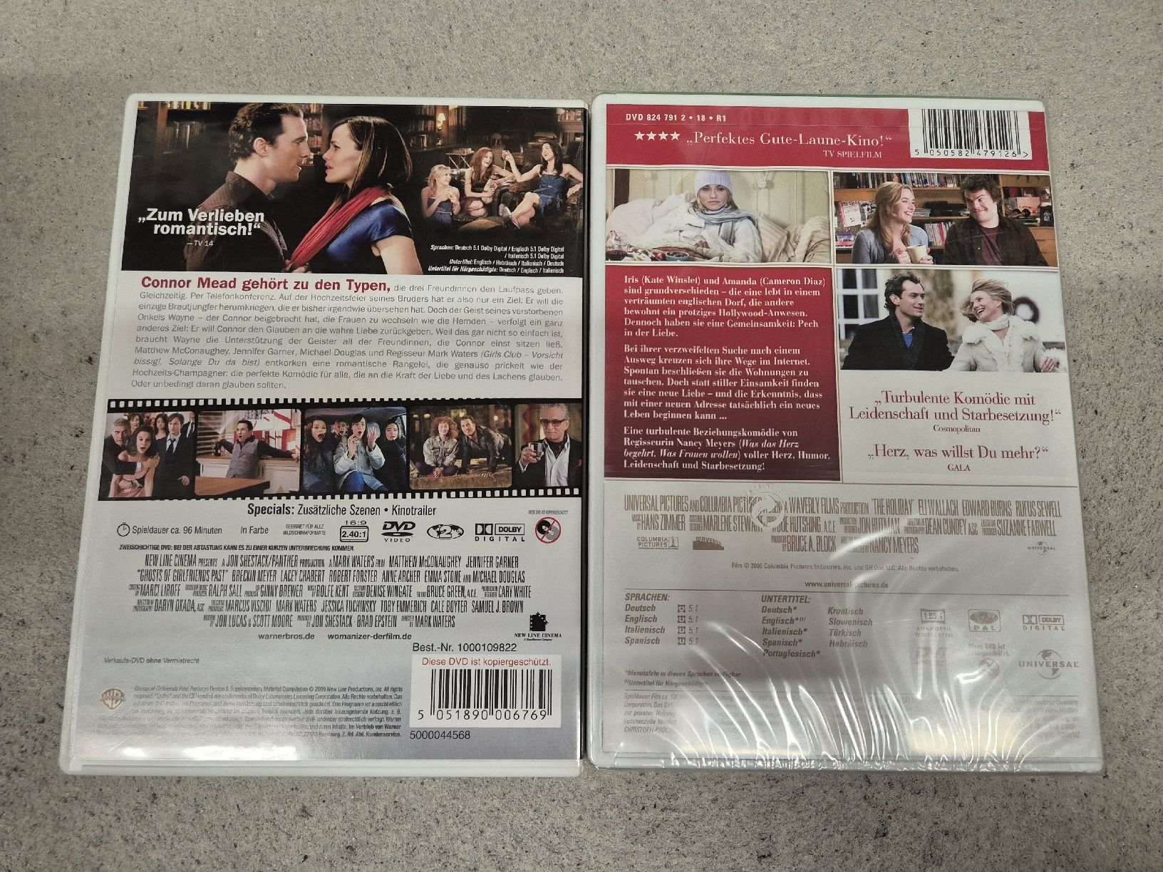 Tutti i DVDs: 8 DVDs Romantik Komödien – Usato da Känerkinden venduto da melbaumg 2