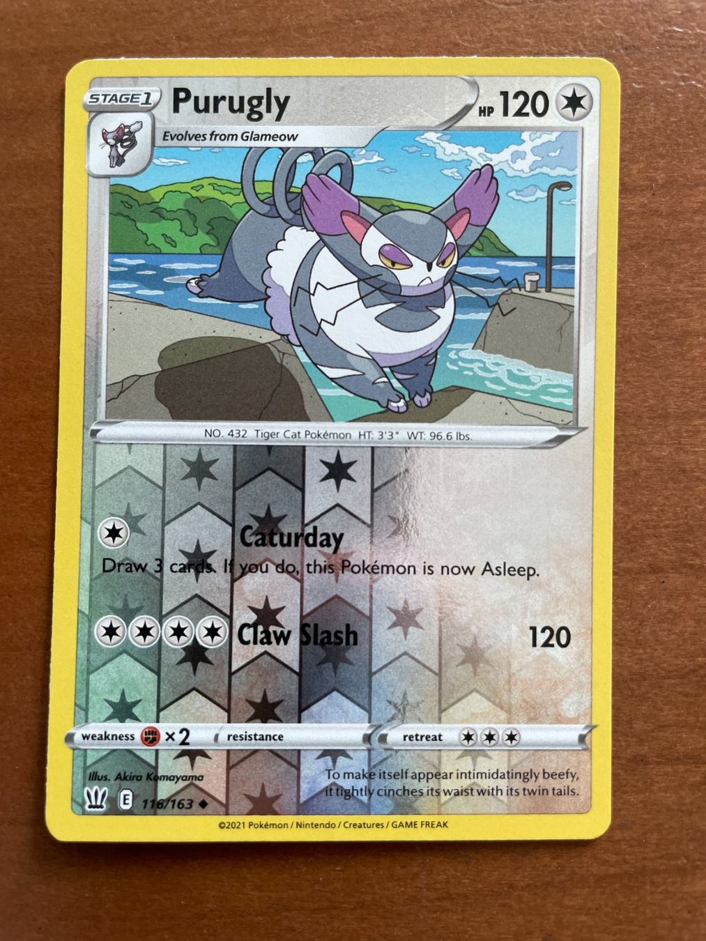 Pokémon Carte collezionabili: Pokemon Purugly Reverse (Versand gratis) – Nuovo (secondo la descrizione) da Chur venduto da Angerson
