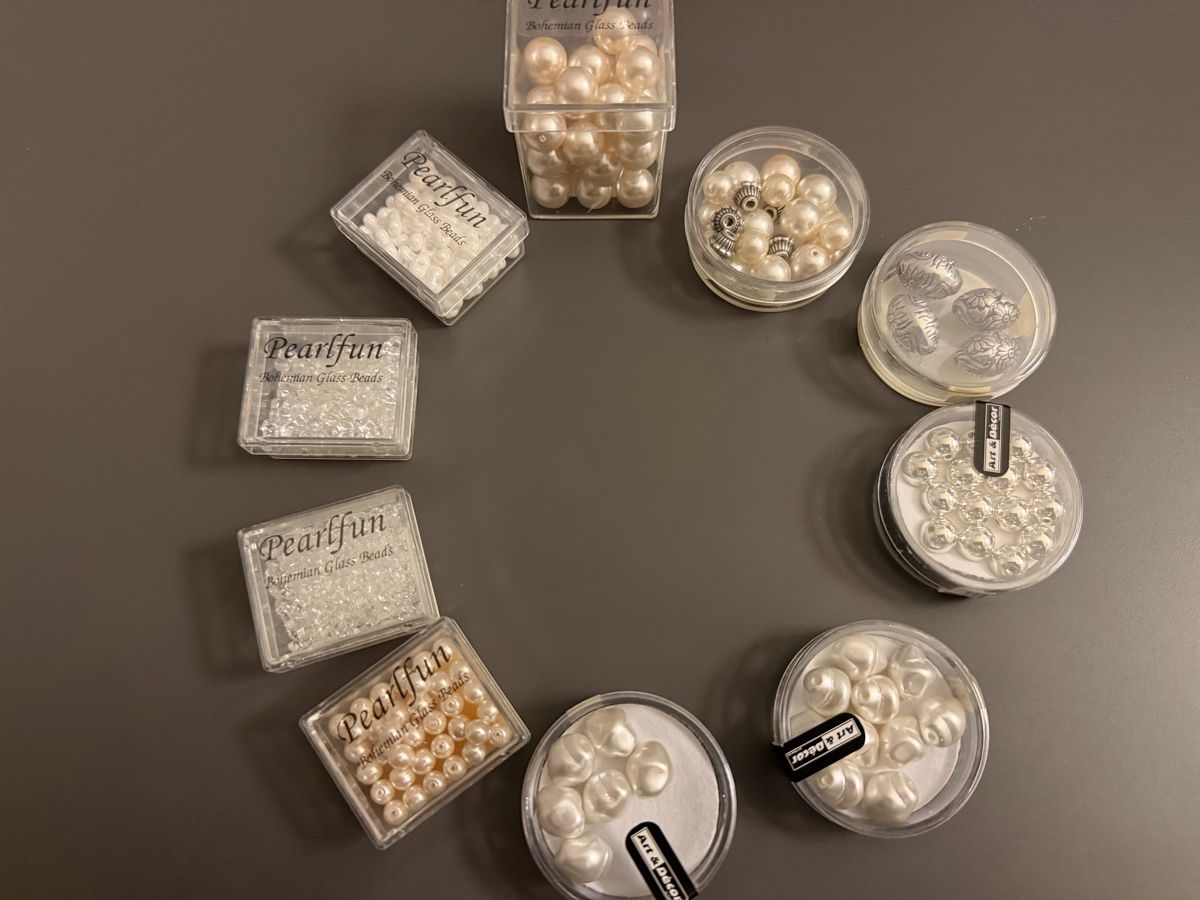 Perle (finte): Glasperlen Set, Basteln, Schmuck und weitere Projekte – Usato da Breitenbach venduto da tinkerbell25