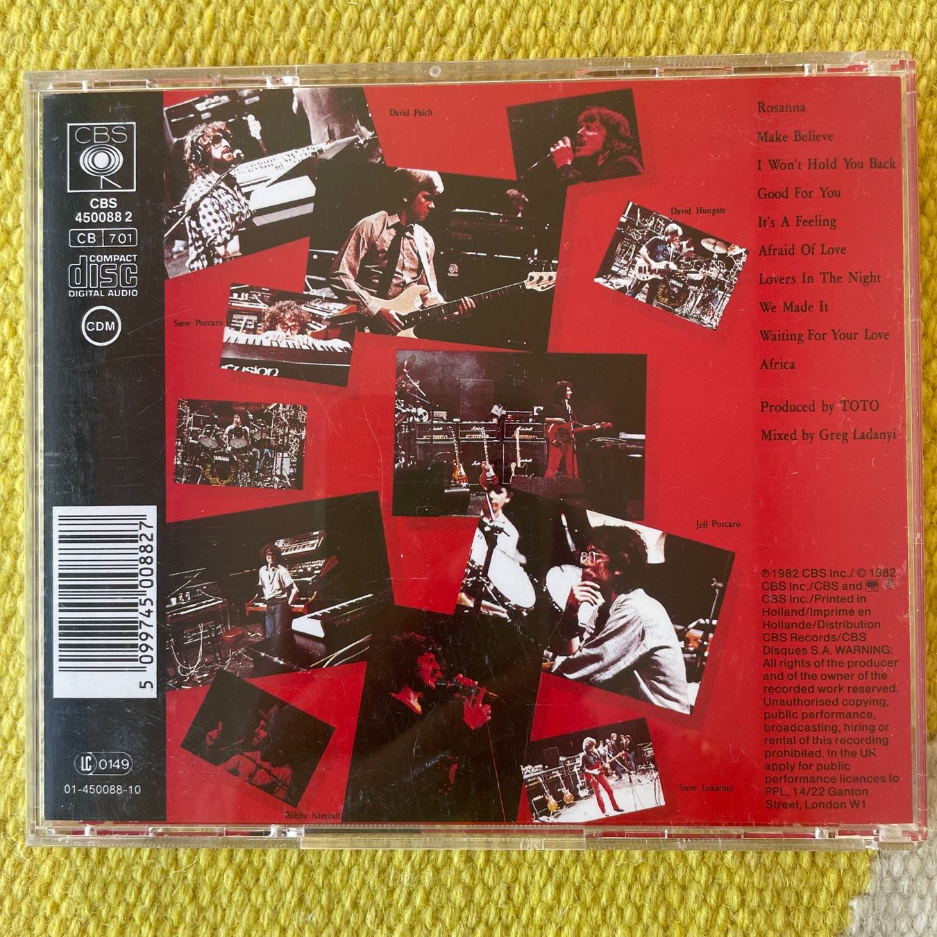 CDs: TOTO-TOTO IV – Gebraucht aus Rorschacherberg von CD-Roli 1