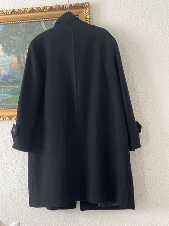 Von,Nichtraucher,Lena-Lange Wolle Kaschmir Mantel,Gr. 42 Top
