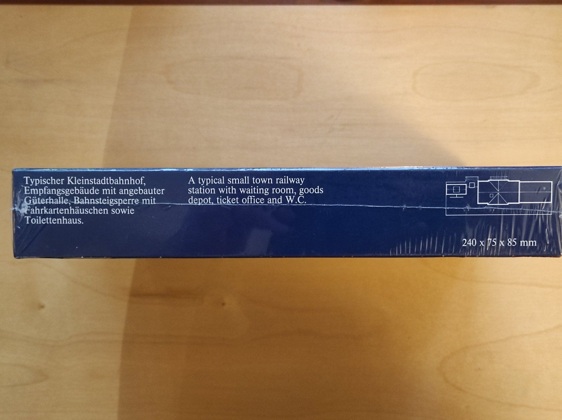 Modelleisenbahnen: Bahnhof "Steinbach", Bausatz von Pola N, Fabrikneu – Neu und originalverpackt aus La Chaux-de-Fonds von Kat2019 1