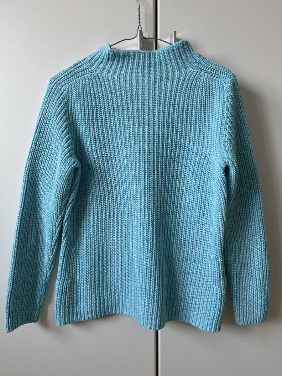 Walbusch Maglioni & Felpe: Walbusch Strickpullover Baumwolle Hellblau Gr. 38 Top! – Usato da Zürich venduto da Kleanthy 1