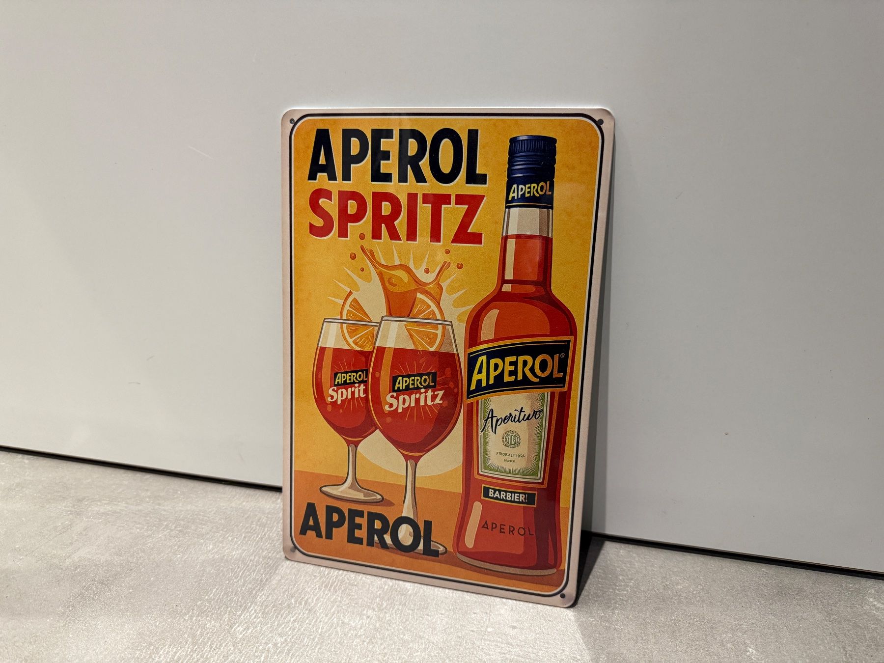 Schilder: METALL SCHILD APEROL SPRITZ / 1 Stück / NEU/ – Neu und originalverpackt aus Seon von Aaargauer01 5