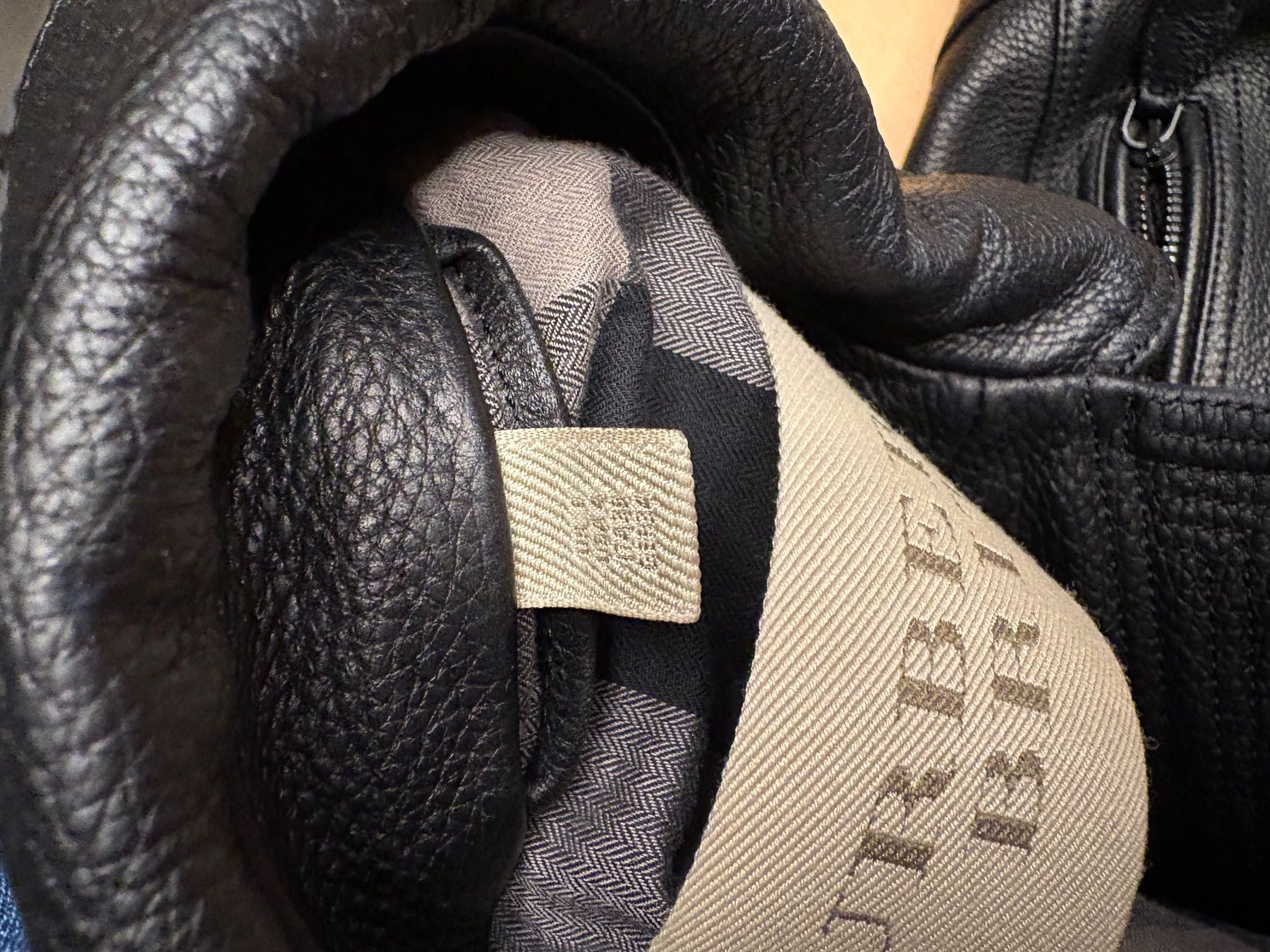 Burberry Giacche: Burberry Lederjacke – Nuovo (secondo la descrizione) da Romont BE venduto da n.gfeller 6