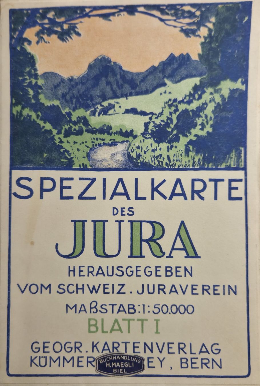 Cartine & Atlanti: Plan du Jura – Usato da Prêles venduto da DPR