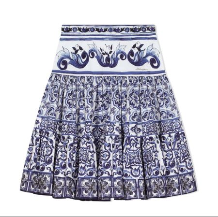 DOLCE & GABBANA KIDS Rock aus Baumwolle 11/12 neu