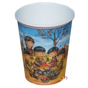 Alle Dekorationen: Indianer / Pappbecher 0.25l – Neu und originalverpackt aus Wetzikon ZH von partyonlineshop