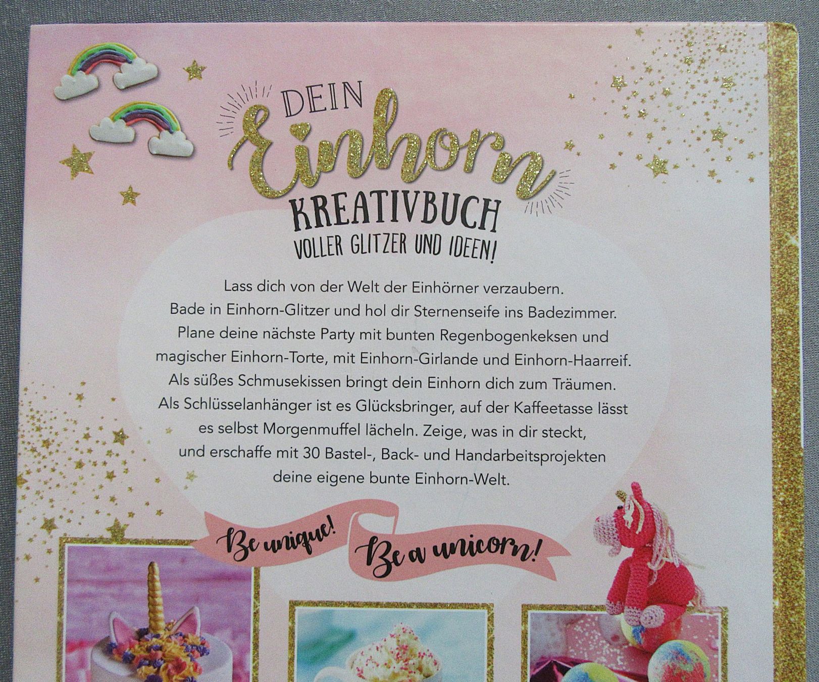 Libri: Das grosse Einhorn Fanbuch - Basteln, Backen, Beauty – Usato da Auenstein venduto da Padabimbim 1