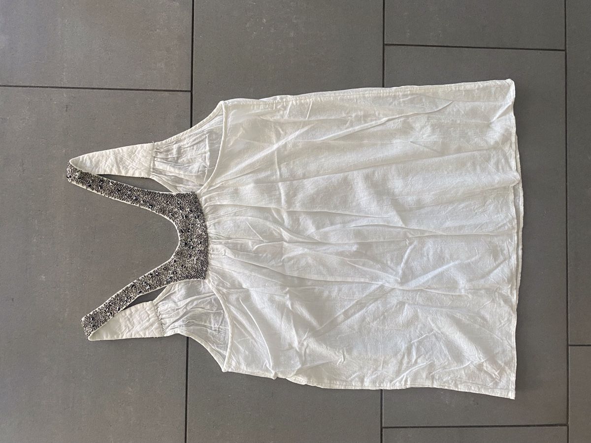 Benetton Top: Top vintage Benetton S weiss – Nuovo (secondo la descrizione) da Rütihof venduto da ALAFC 1