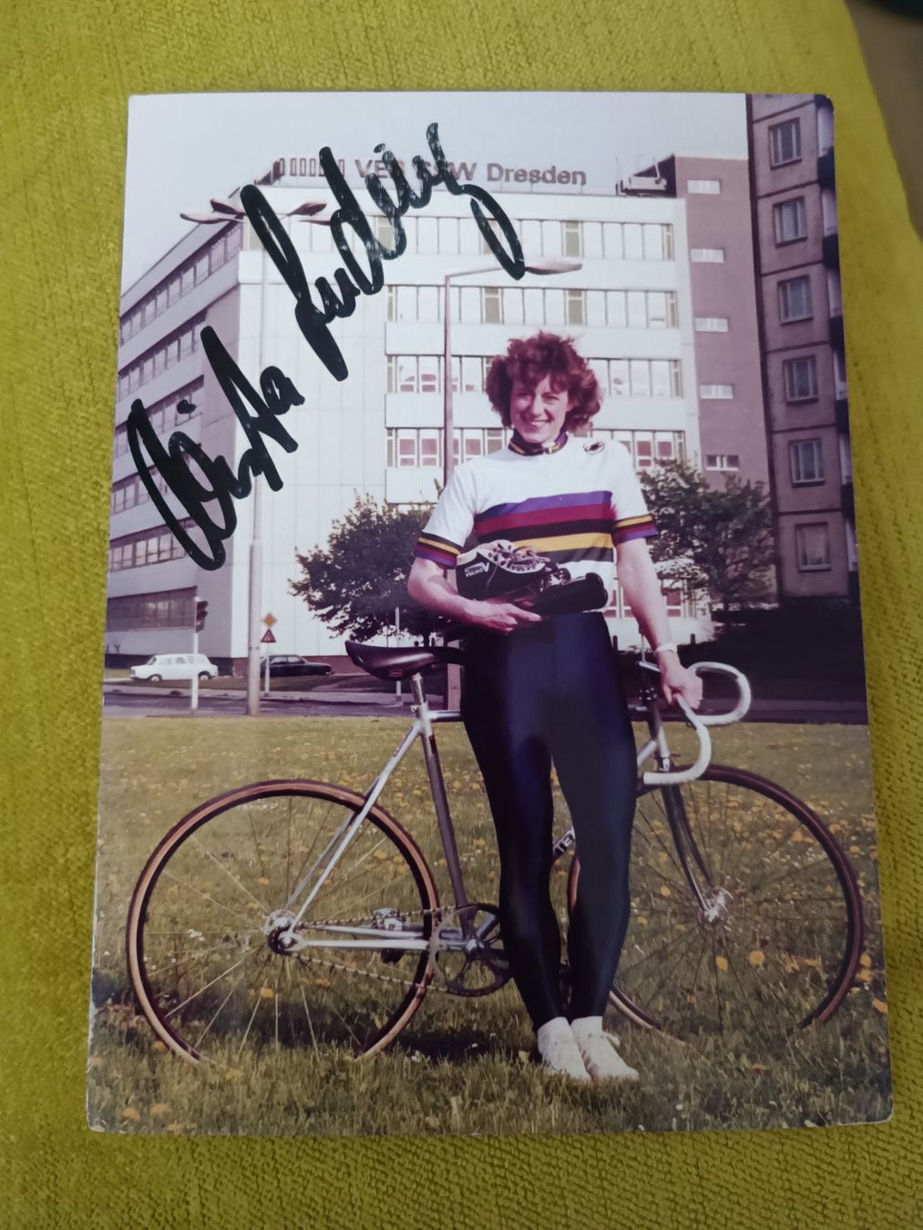 Autographes: Christa Luding - Olympia Gold – D'occasion à Menziken par Artographs