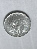 100 Lire -Italien 1979 Gedenkmünze
