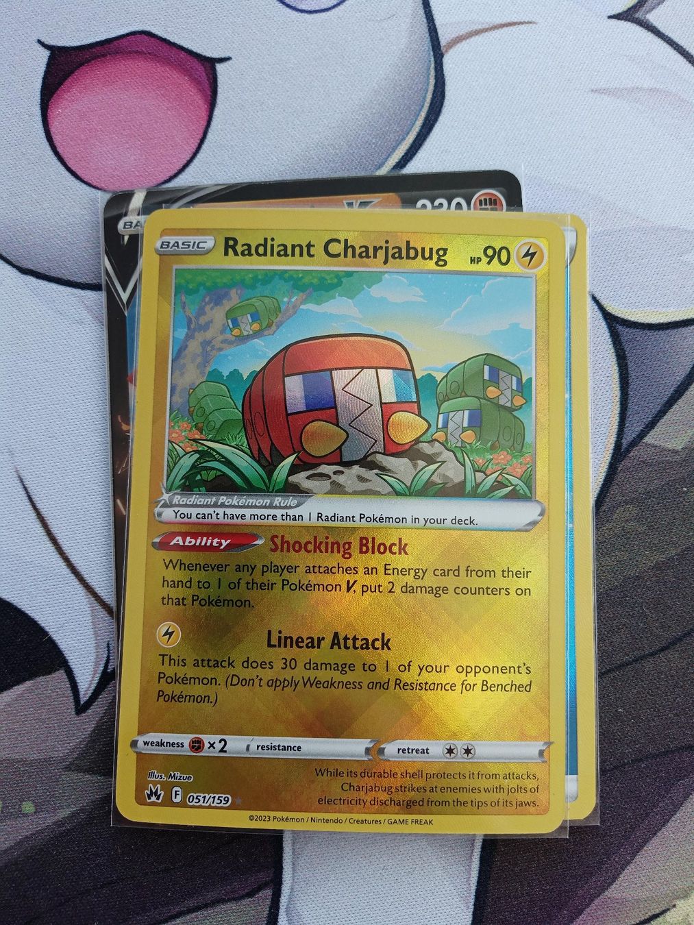 Pokémon Carte collezionabili: Radiant Charjabug – Usato da Altstätten SG venduto da GGsGameshop