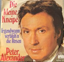 Vinyl-Single Peter Alexander - die kleine Kneipe