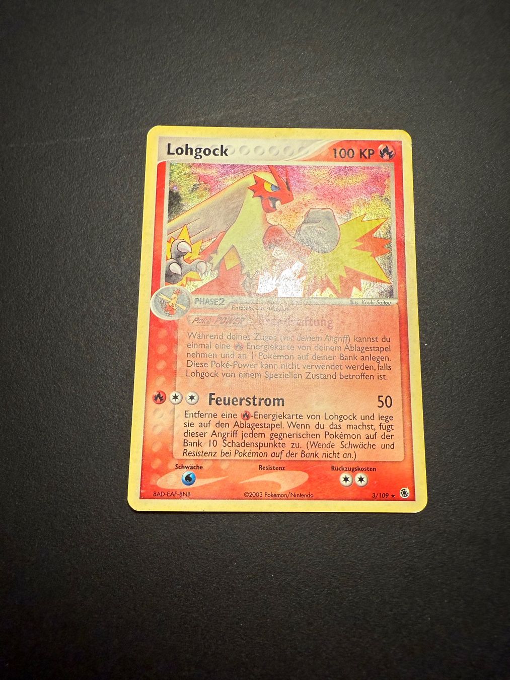 Pokémon Sammelbilder & Trading cards: Lohgock EX Rubin & Saphir 3/109 – Gebraucht aus Zürich von pokemon_cards