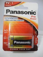 Panasonic Pro Power 9V, 6LR61, Ablaufdatum: 01.2029