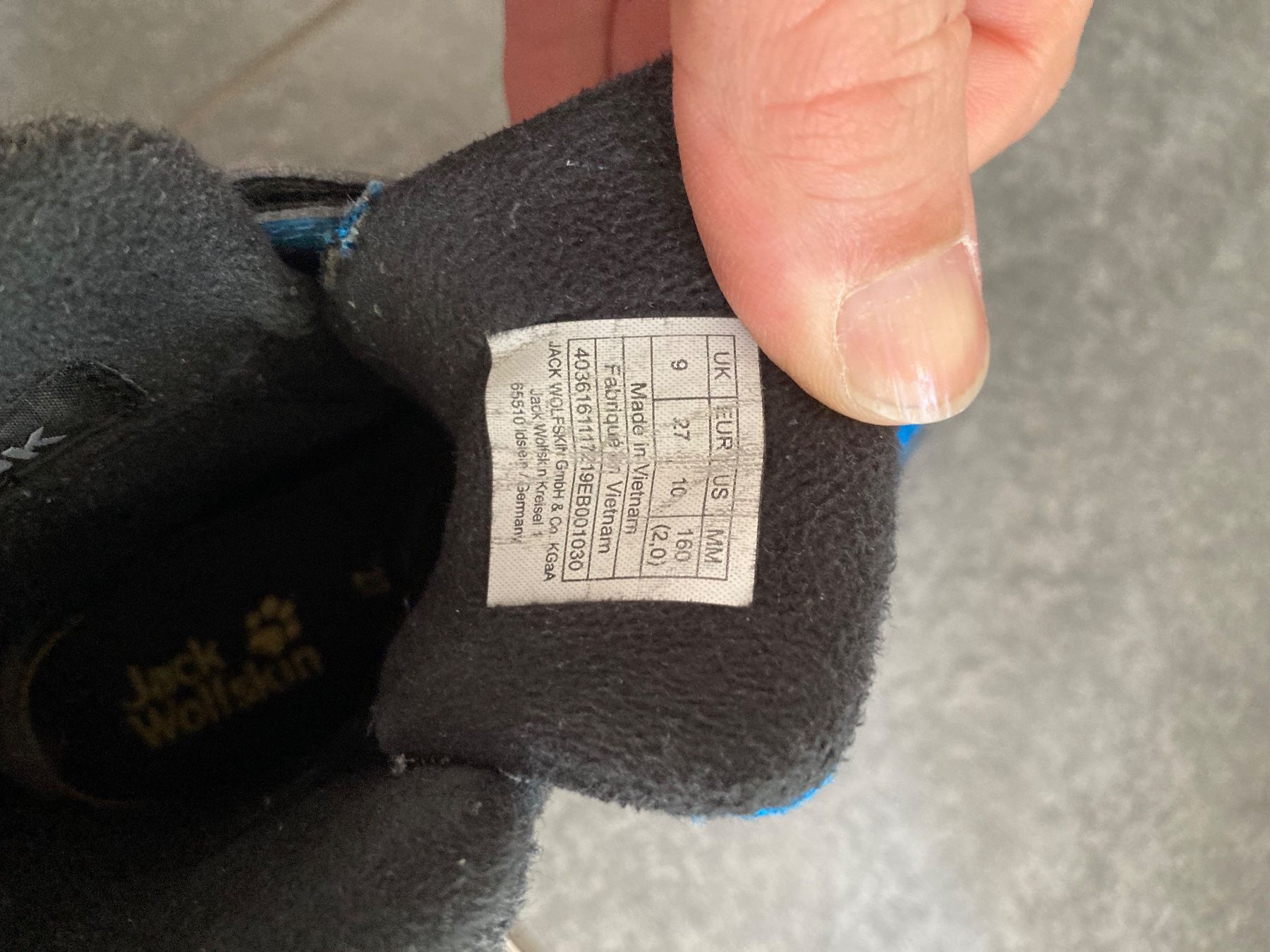 Jack Wolfskin Scarpe per ragazzi: Jack Wolfskin Winterschuhe Gr. 27 – Usato da Menziken venduto da Ale.burri 2