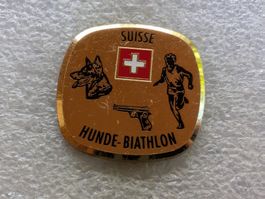 Ansteckpin 188: Hunde Biathlon