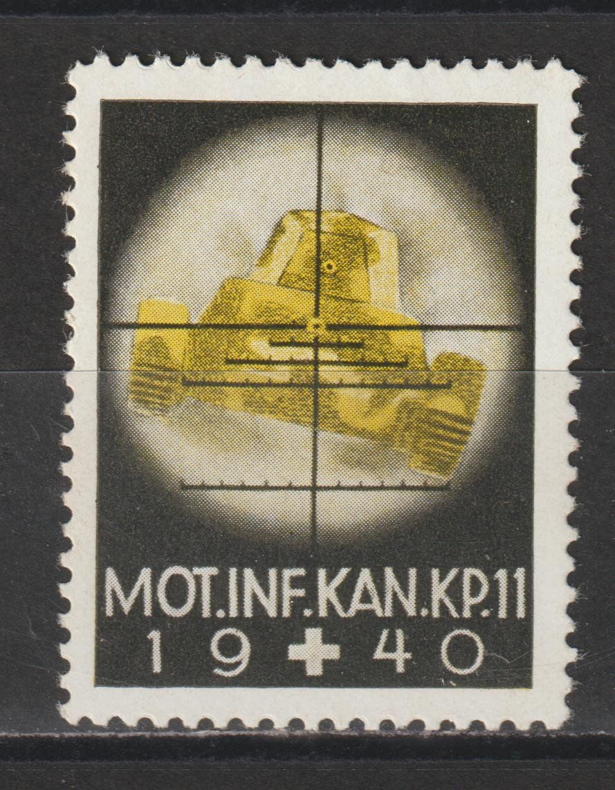 Alle Briefmarken: Artillerie Nr. 75/1 ** – Gebraucht aus Siebnen von Fstaehli