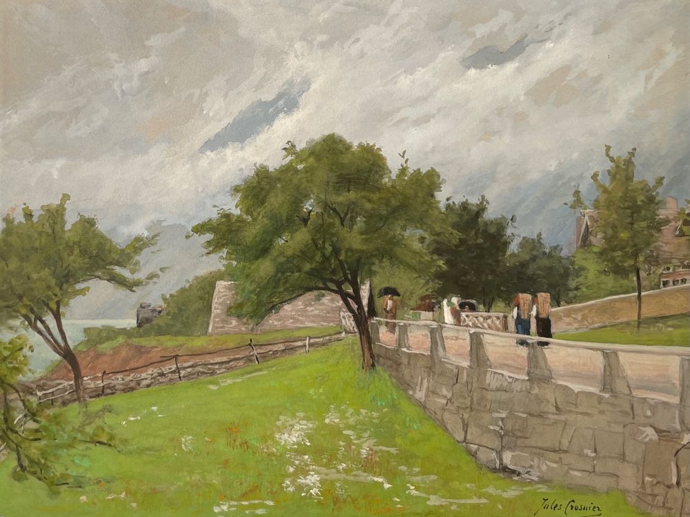 Jules Crosnier aquarelle 1864 Brienz Kaufen auf Ricardo