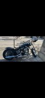 Motorrad Chopper Custombike 1991 Schwarz guter Zustand