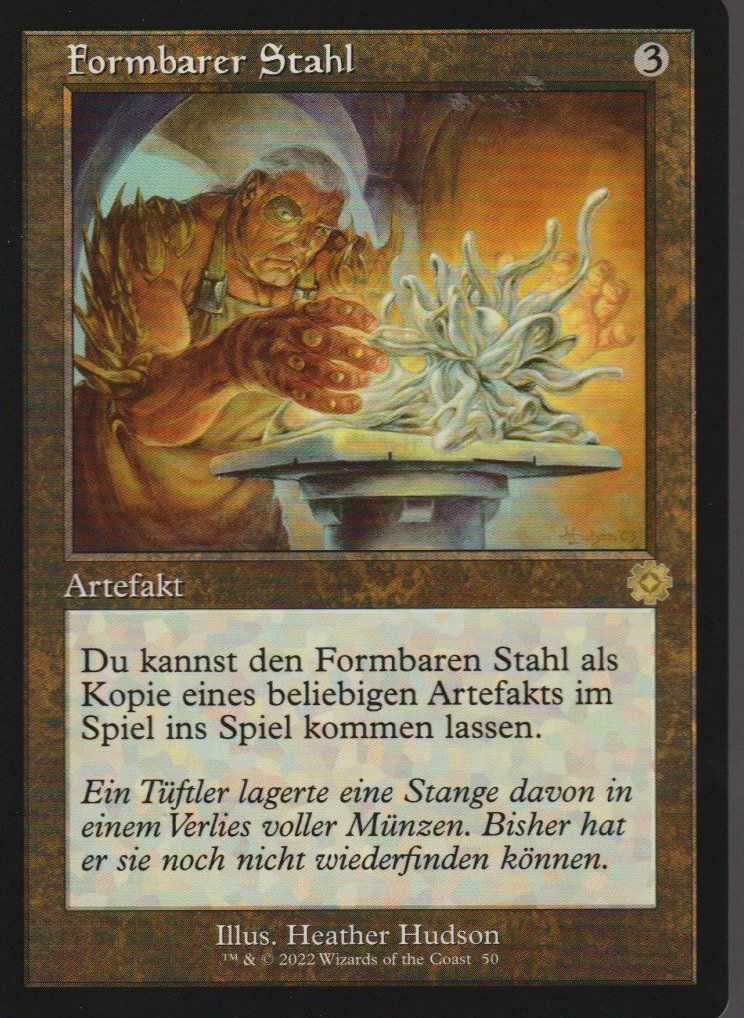 Magic The Gathering Carte collezionabili: Magic The Gathering MTG Retro Frame Artifact 50 Formbarer St – Nuovo (secondo la descrizione) da Vezia venduto da Aquarius_Age