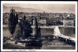 POSTKARTE VON GENF NACH ZÜRICH - EV141