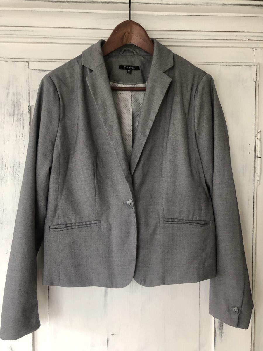 Giacche: Blazer Gr. M Damen, grau – Usato da Bachenbülach venduto da danielaa0102