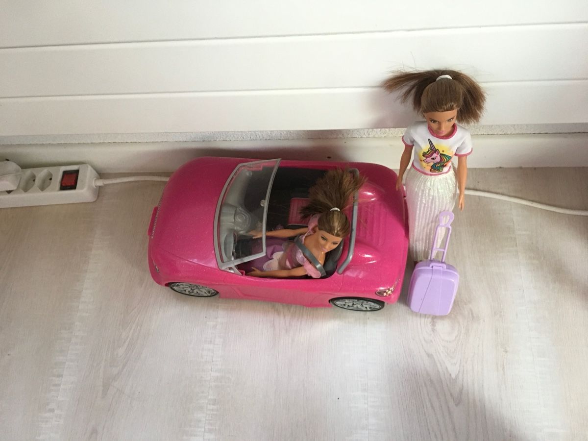 Bambole: Barbieauto mit zwei Barbies – Usato da Oberburg venduto da silegp81 1