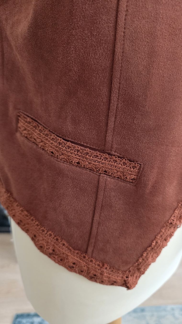 Gilet & Giacche senza maniche: Gilet Imitation Daim – Nuovo (secondo la descrizione) da Cheyres venduto da Karine-Schweiz 2