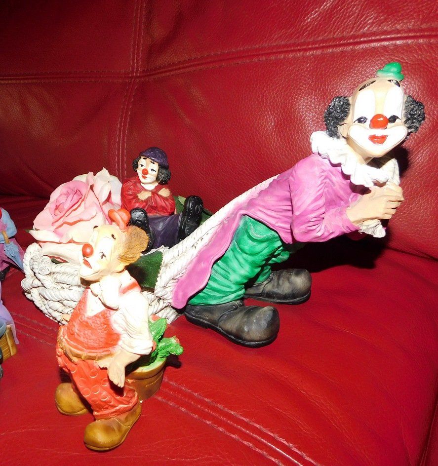 Statuette: versch. Clowns – Usato da Villnachern venduto da Schnugelchen 2