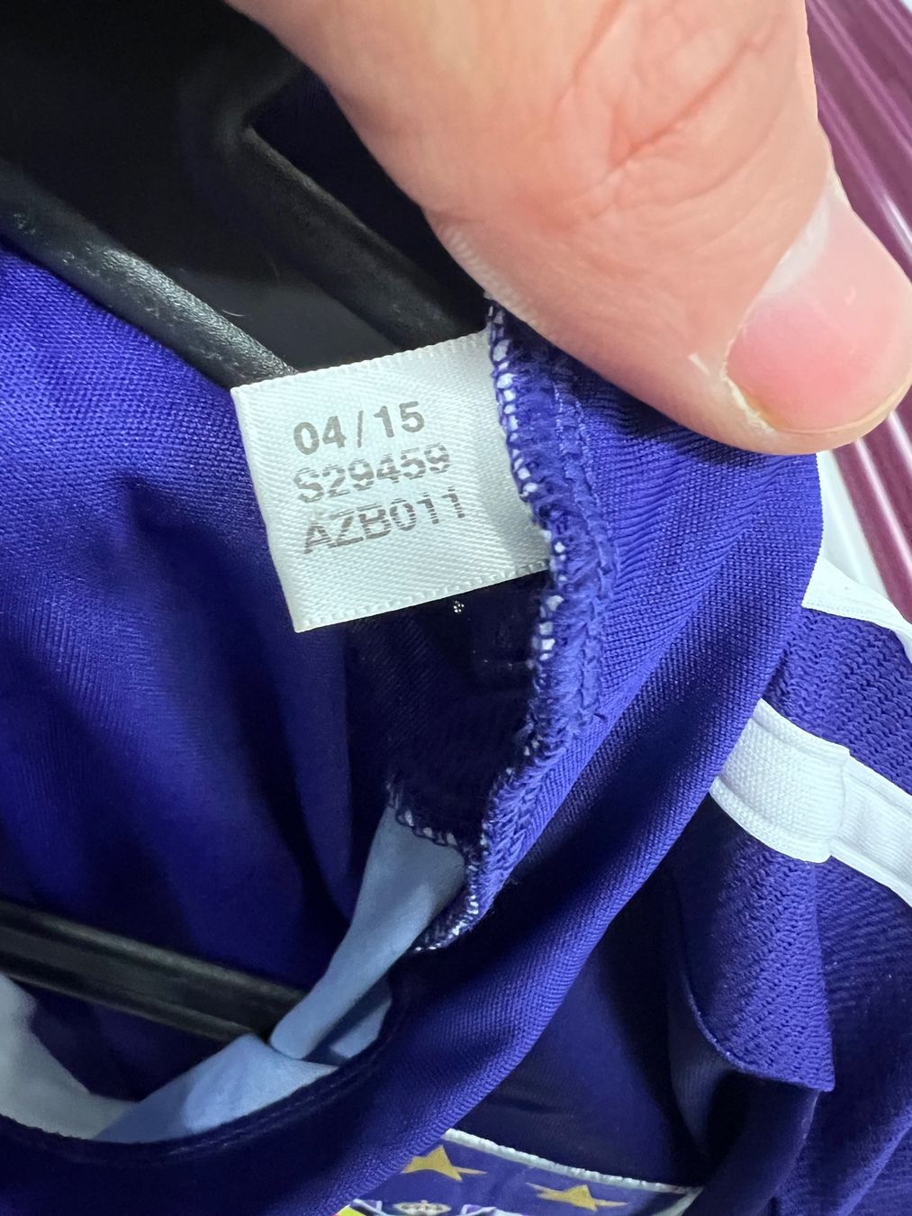Adidas Canottiere & Pantaloni: RSC Anderlecht Trikot 2015-2016 – Usato da Cully venduto da DealerPrice 5